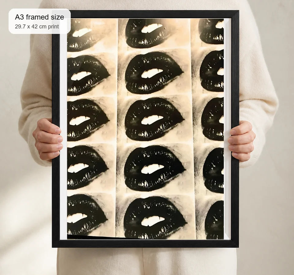 Size reference for A3 · Black Gallery Frame - gallery image 4 of 5