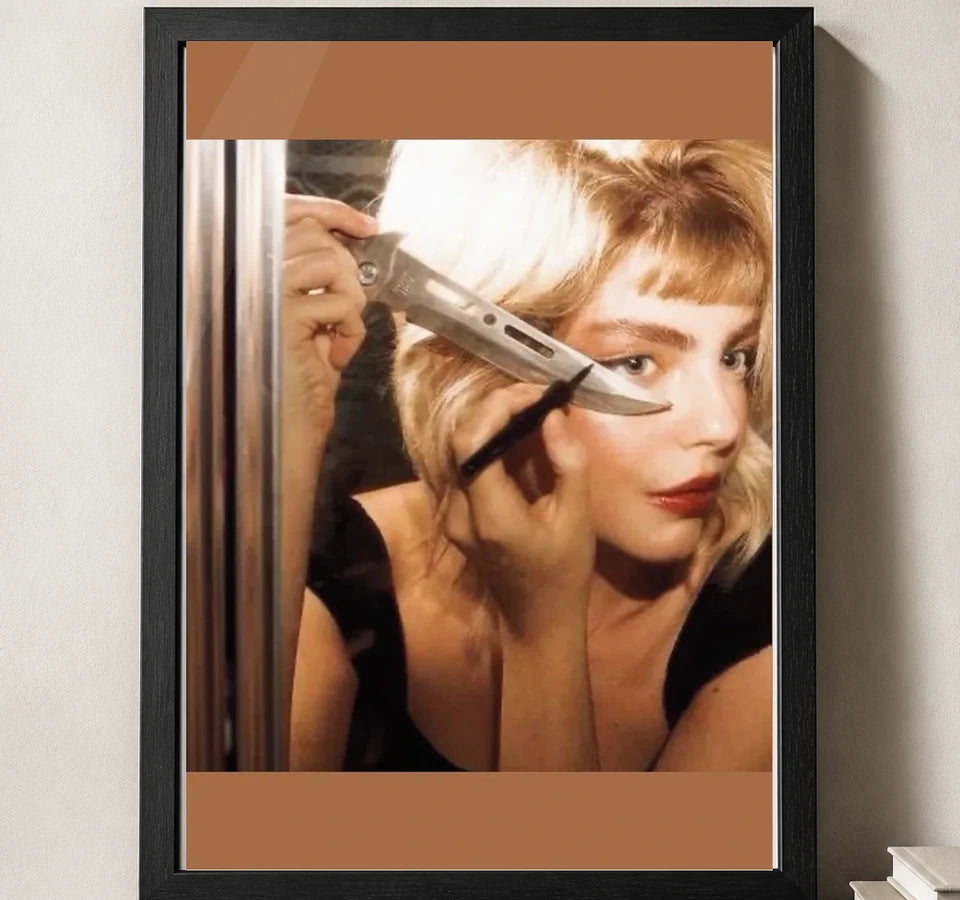Styled close-up of A4 · Black Gallery Frame - gallery image 3 of 5