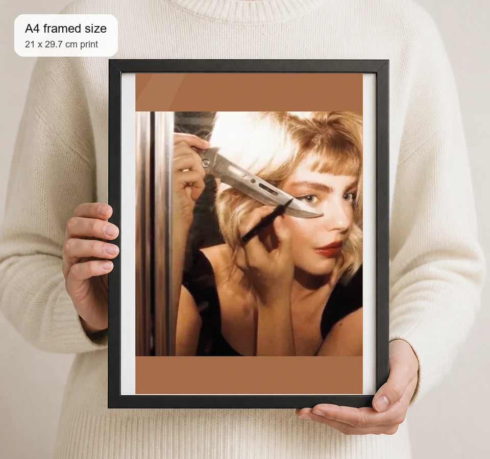 Size reference for A4 · Black Gallery Frame - gallery image 4 of 5