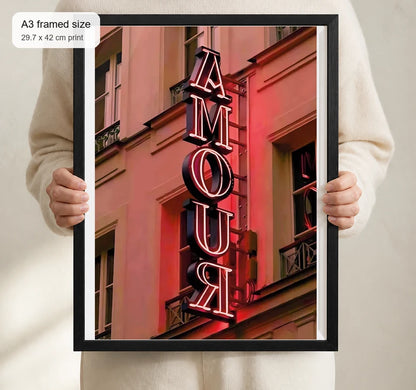Size reference for A3 · Black Gallery Frame - gallery image 4 of 5