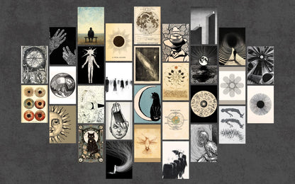 Element Dark | Wall Collage Kit