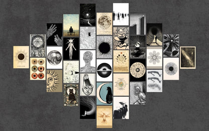 Element Dark | Wall Collage Kit