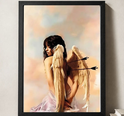 Styled close-up of A4 · Black Gallery Frame - gallery image 3 of 5