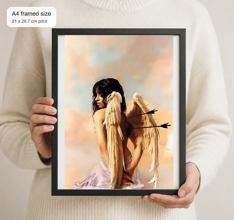 Size reference for A4 · Black Gallery Frame - gallery image 4 of 5