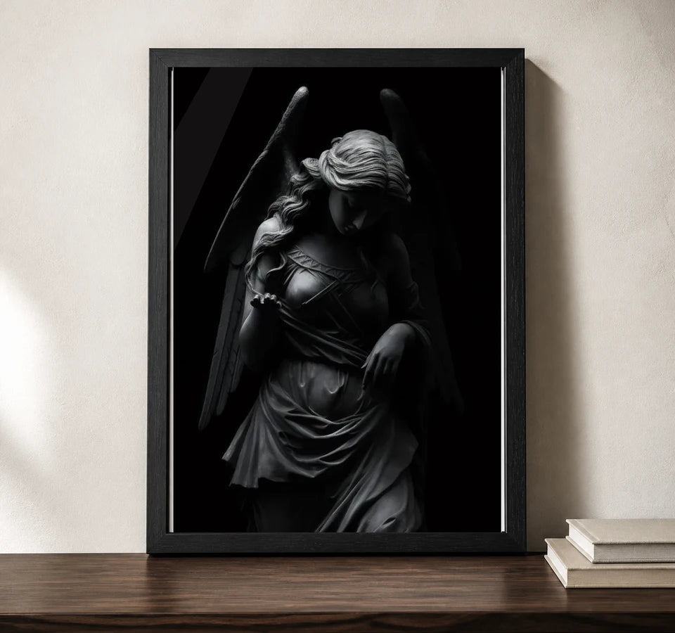 Clean studio product view of A4 · Black Gallery Frame - gallery image 2 of 5