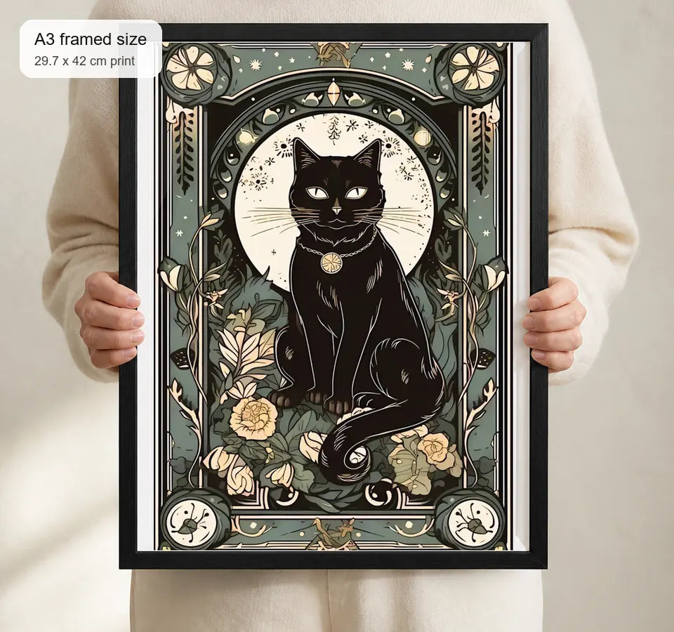 Size reference for A3 · Black Gallery Frame - gallery image 4 of 5