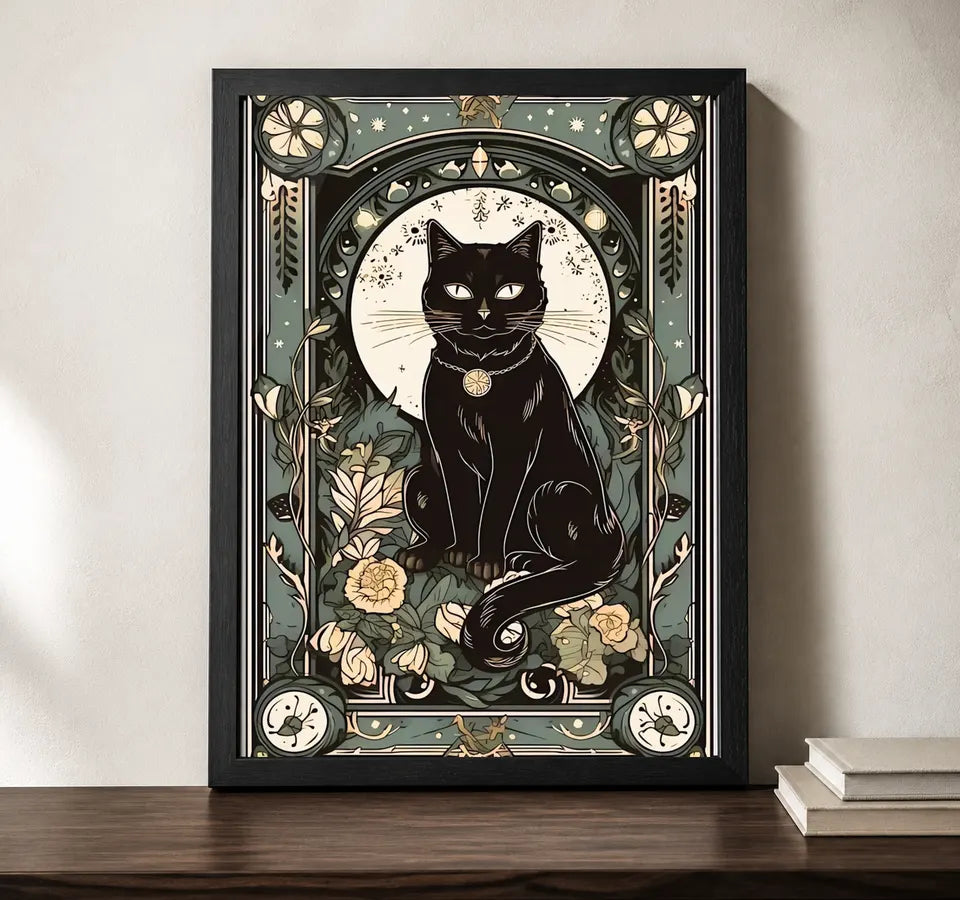 Clean studio product view of A4 · Black Gallery Frame - gallery image 2 of 5