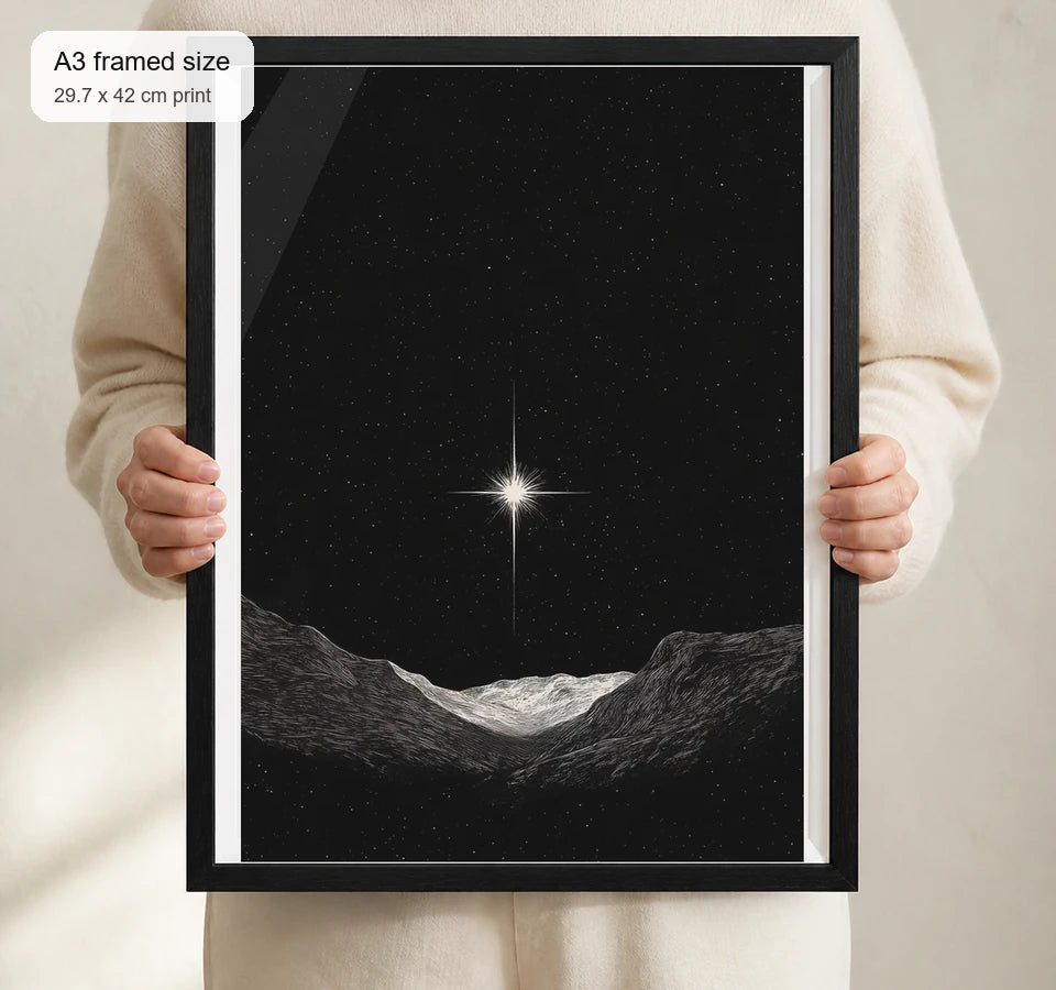 Size reference for A3 · Black Gallery Frame - gallery image 4 of 5
