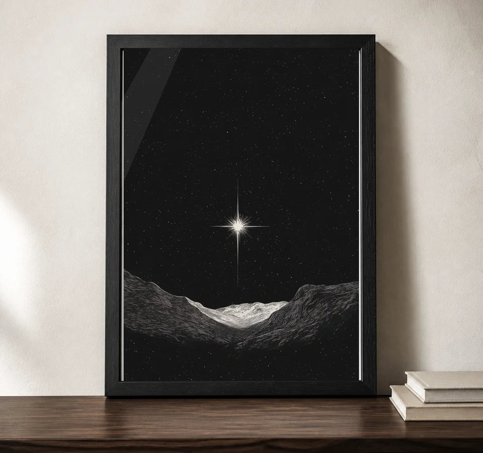 Clean studio product view of A4 · Black Gallery Frame - gallery image 2 of 5