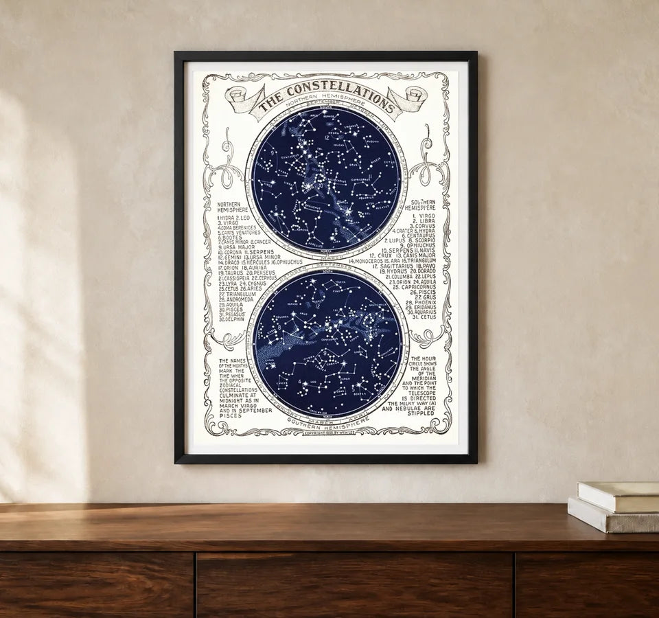 Product-focused lifestyle view of A4 · Black Gallery Frame - gallery image 1 of 5