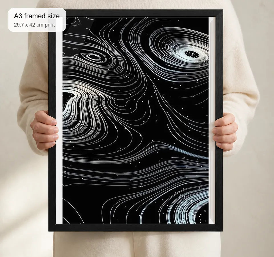 Size reference for A3 · Black Gallery Frame - gallery image 4 of 5