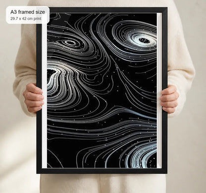 Size reference for A3 · Black Gallery Frame - gallery image 4 of 5