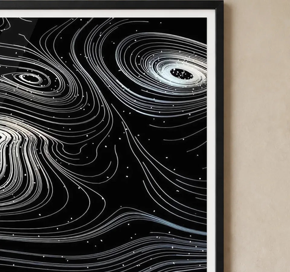 Material and finish detail for A4 · Black Gallery Frame - gallery image 5 of 5
