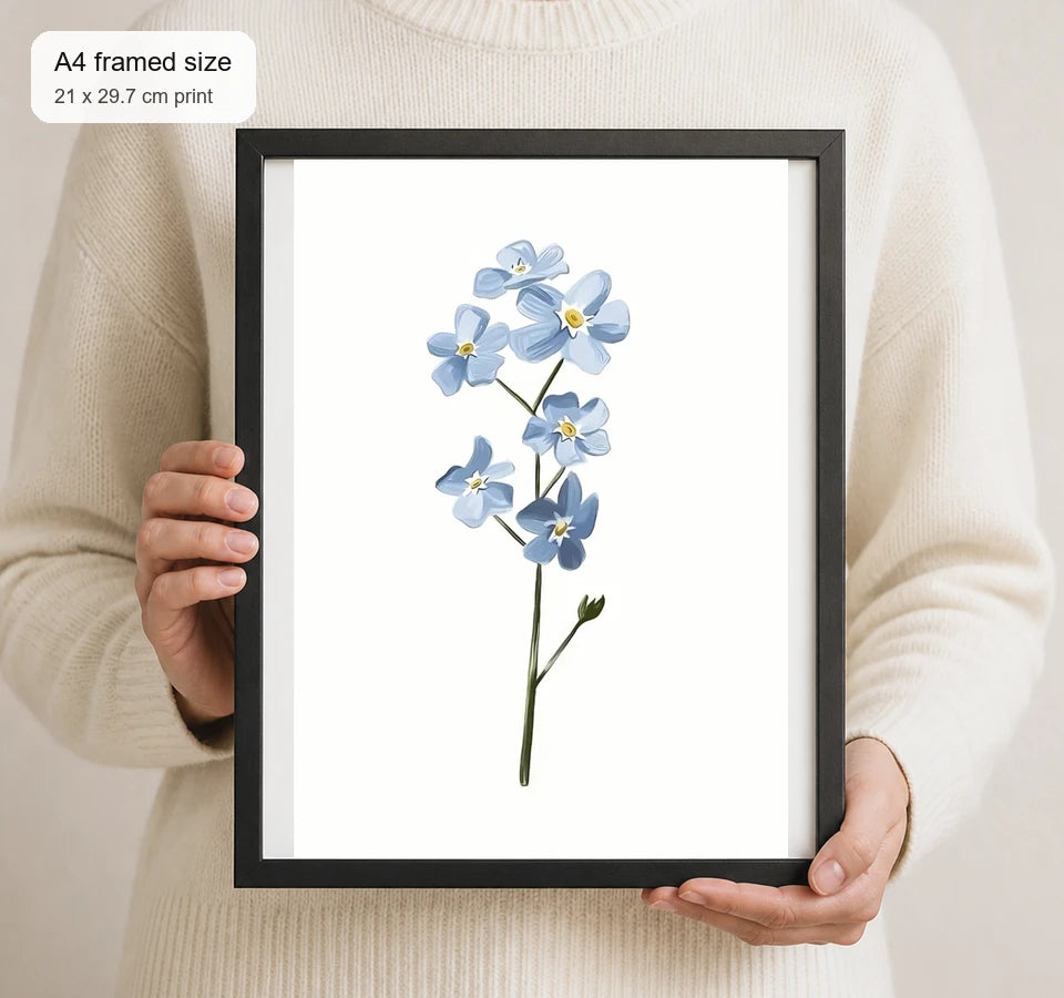 Size reference for A4 · Black Gallery Frame - gallery image 4 of 5