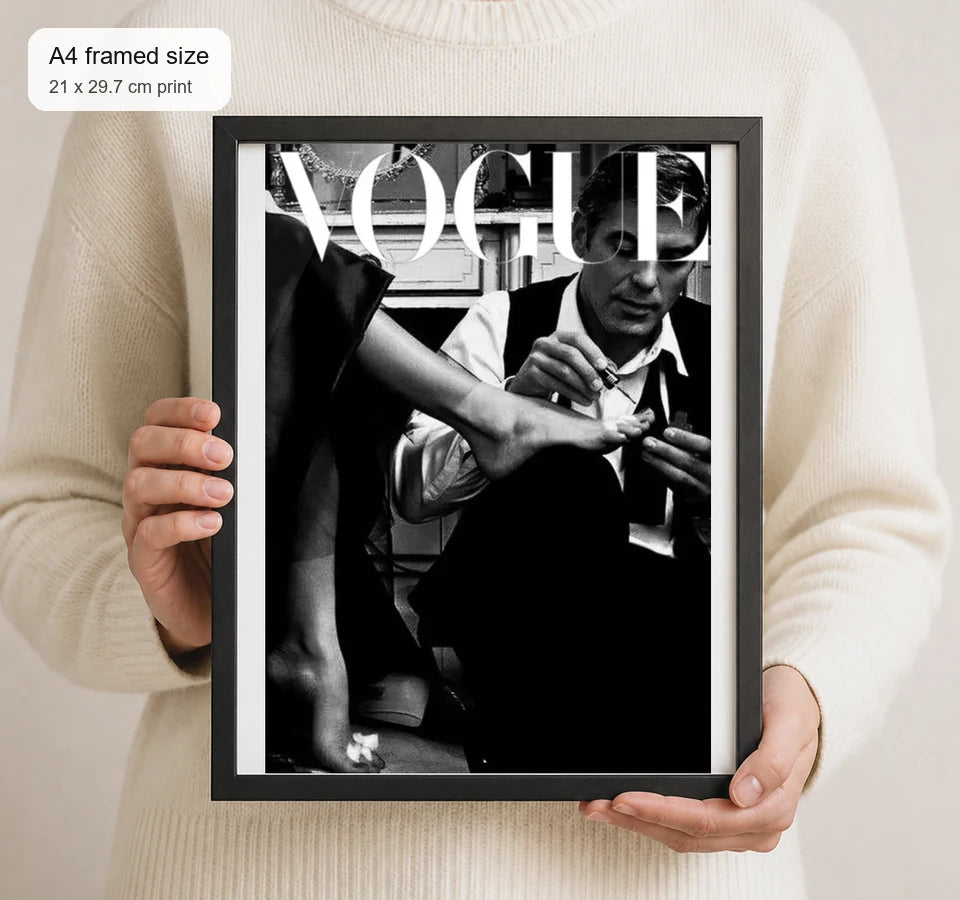 Size reference for A4 · Black Gallery Frame - gallery image 4 of 5