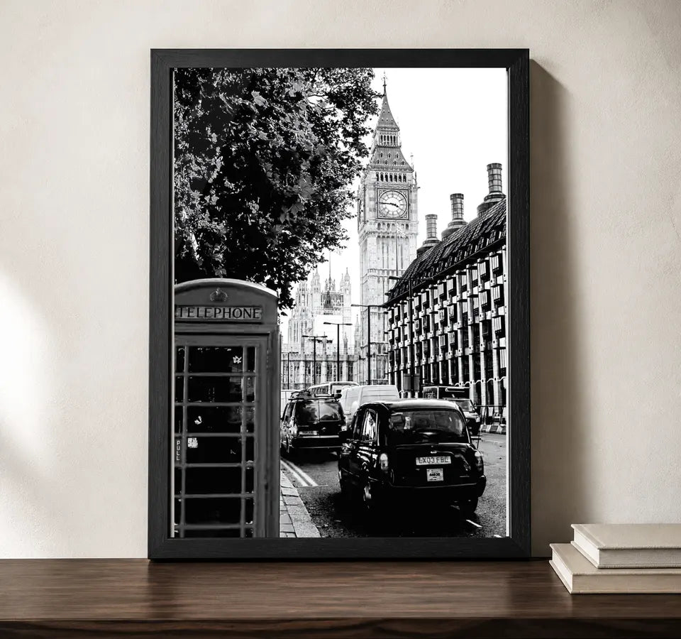 Clean studio product view of A4 · Black Gallery Frame - gallery image 2 of 5