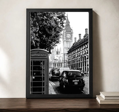 Clean studio product view of A4 · Black Gallery Frame - gallery image 2 of 5