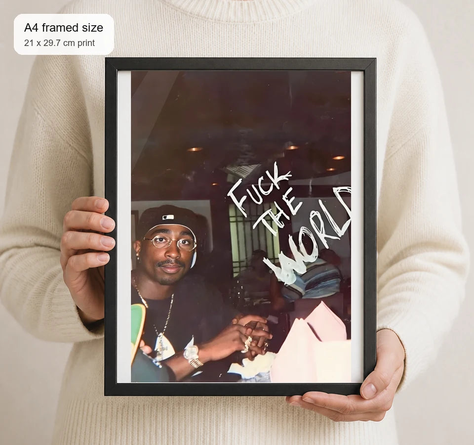 Size reference for A4 · Black Gallery Frame - gallery image 4 of 5