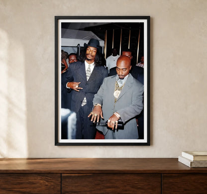Product-focused lifestyle view of A4 · Black Gallery Frame - gallery image 1 of 5