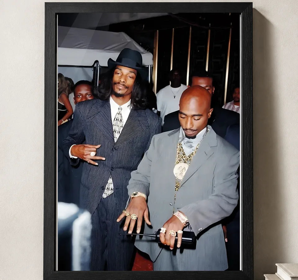 Styled close-up of A4 · Black Gallery Frame - gallery image 3 of 5