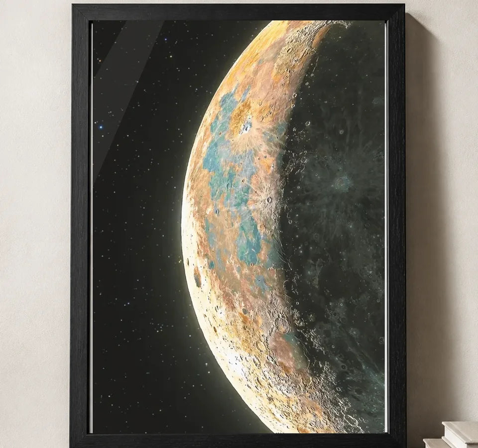 Styled close-up of A4 · Black Gallery Frame - gallery image 3 of 5