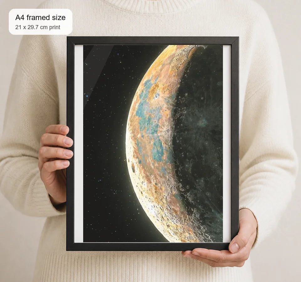 Size reference for A4 · Black Gallery Frame - gallery image 4 of 5