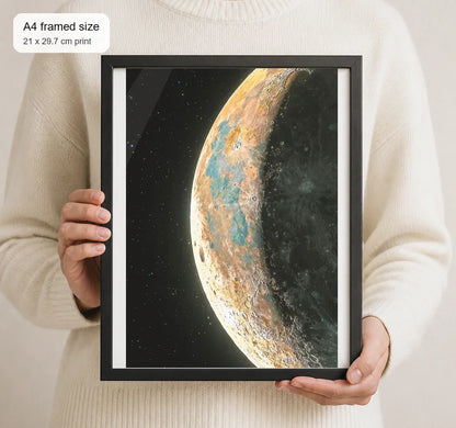 Size reference for A4 · Black Gallery Frame - gallery image 4 of 5
