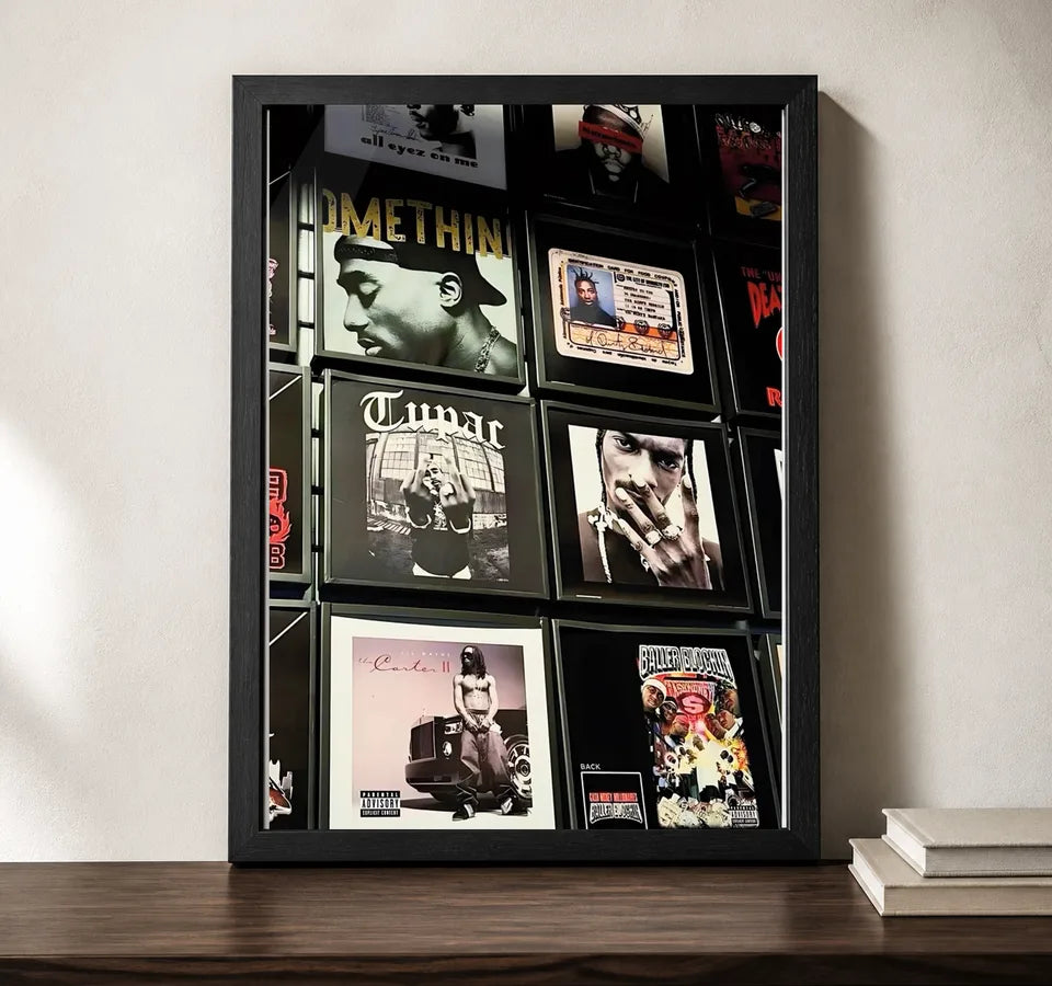 Clean studio product view of A4 · Black Gallery Frame - gallery image 2 of 5