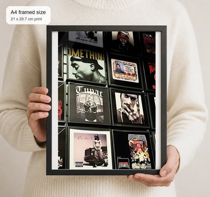 Size reference for A4 · Black Gallery Frame - gallery image 4 of 5