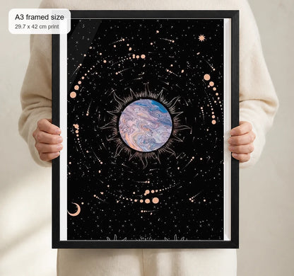 Size reference for A3 · Black Gallery Frame - gallery image 4 of 5