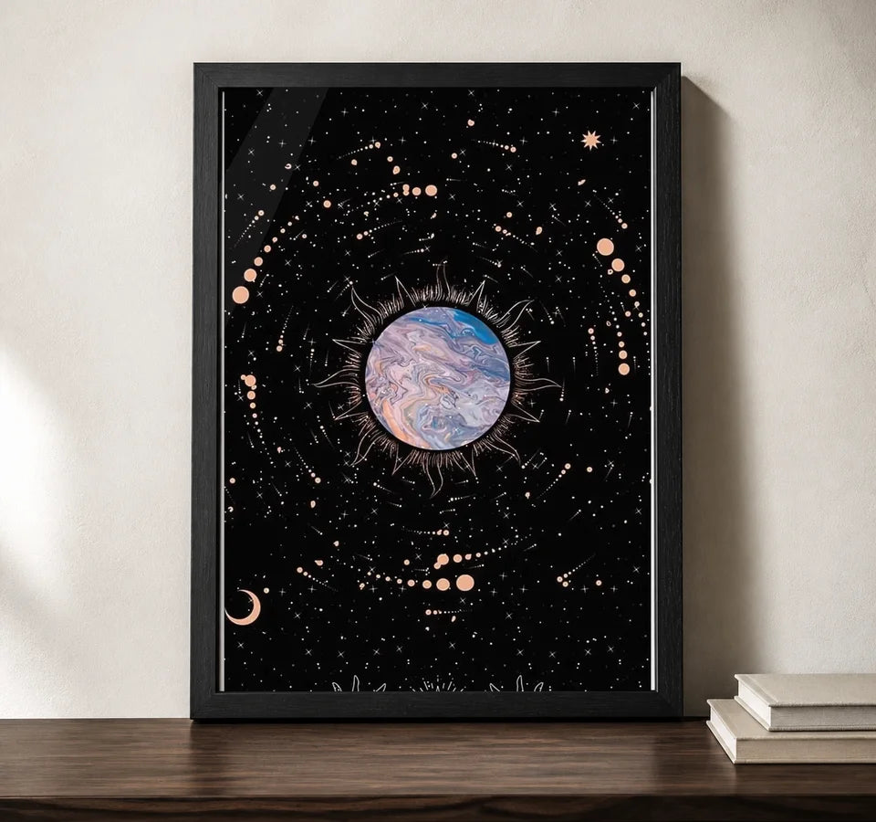 Clean studio product view of A4 · Black Gallery Frame - gallery image 2 of 5