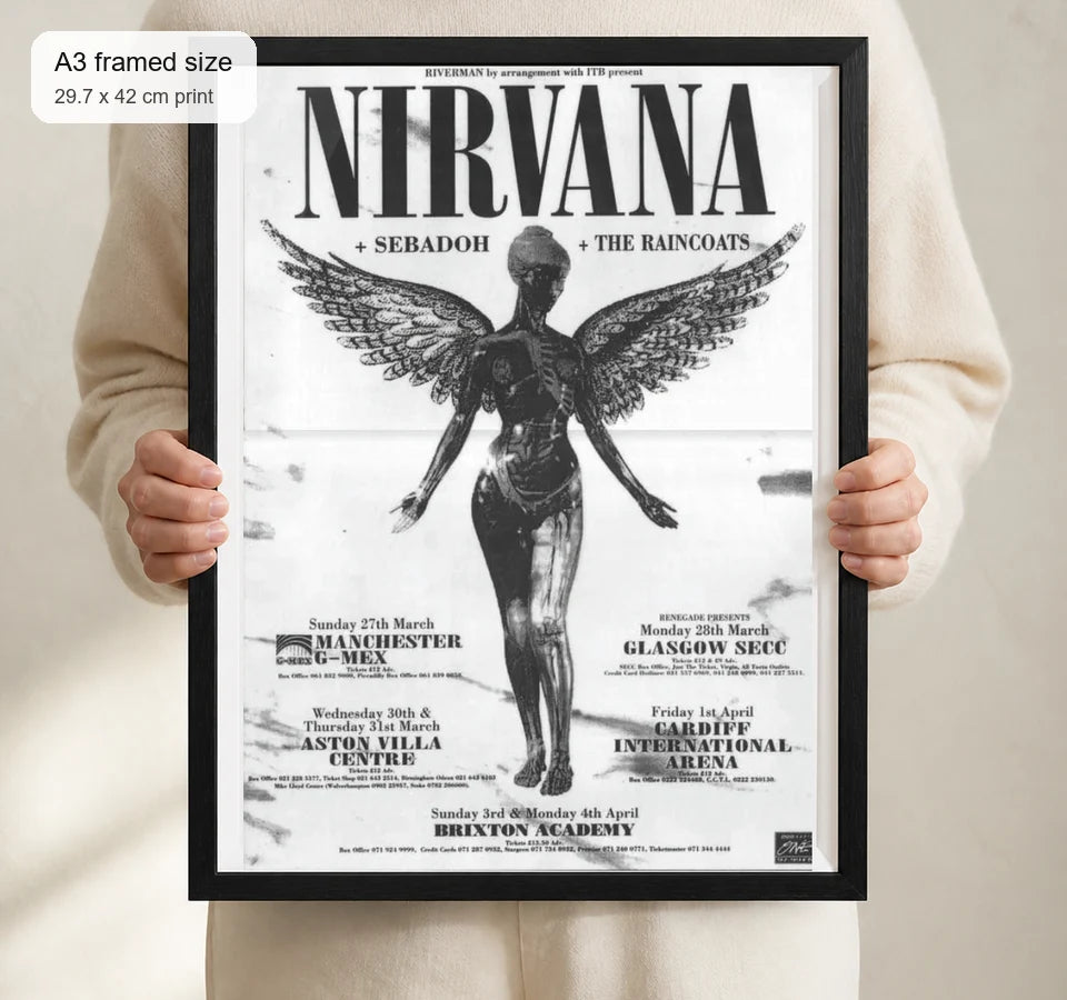 Size reference for A3 · Black Gallery Frame - gallery image 4 of 5