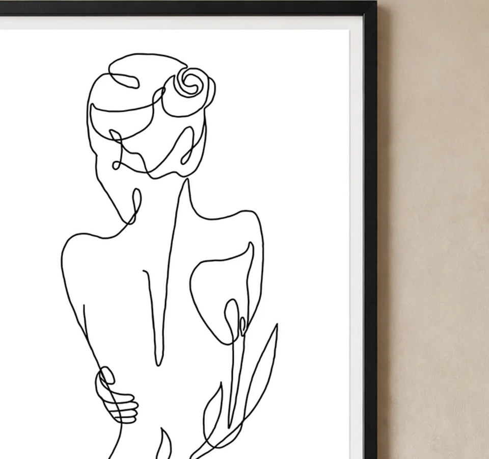 Material and finish detail for A4 · Black Gallery Frame - gallery image 5 of 5