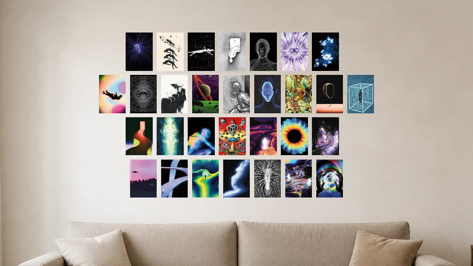 Styled close-up of A5 · 30 posters - gallery image 3 of 5