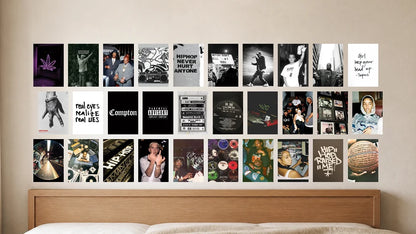 Product-focused lifestyle view of A5 · 30 posters - gallery image 1 of 5