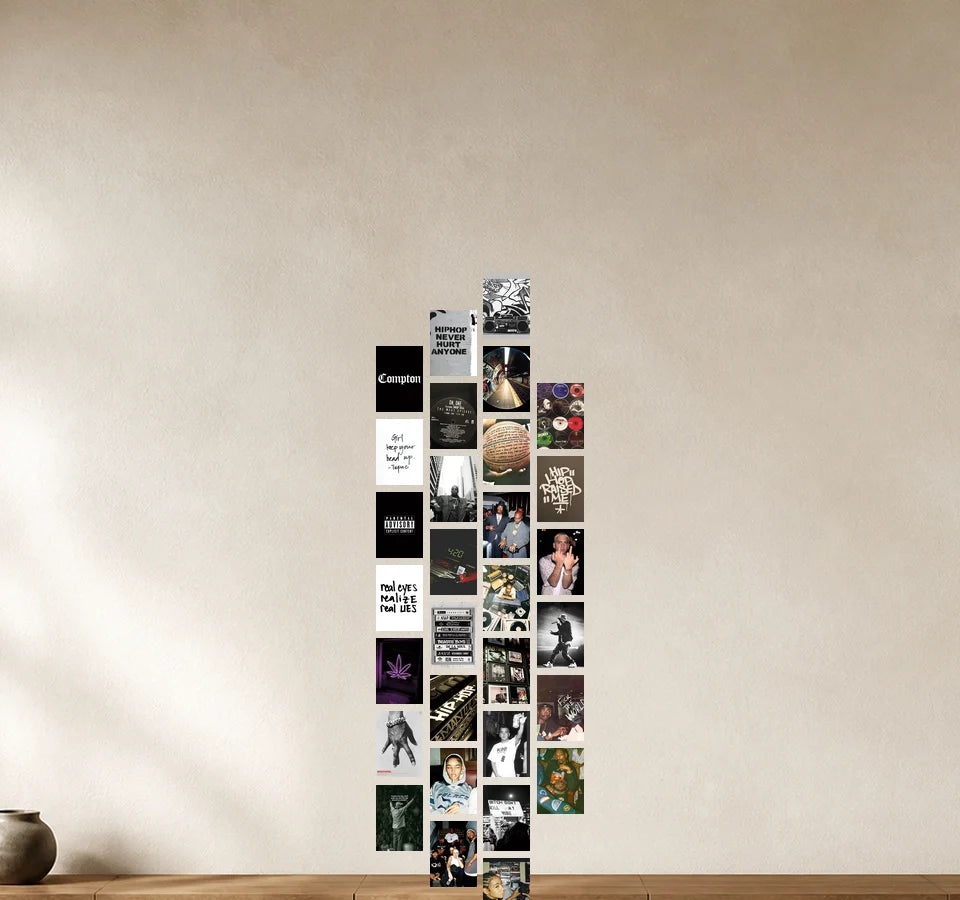 Styled close-up of A5 · 30 posters - gallery image 3 of 5