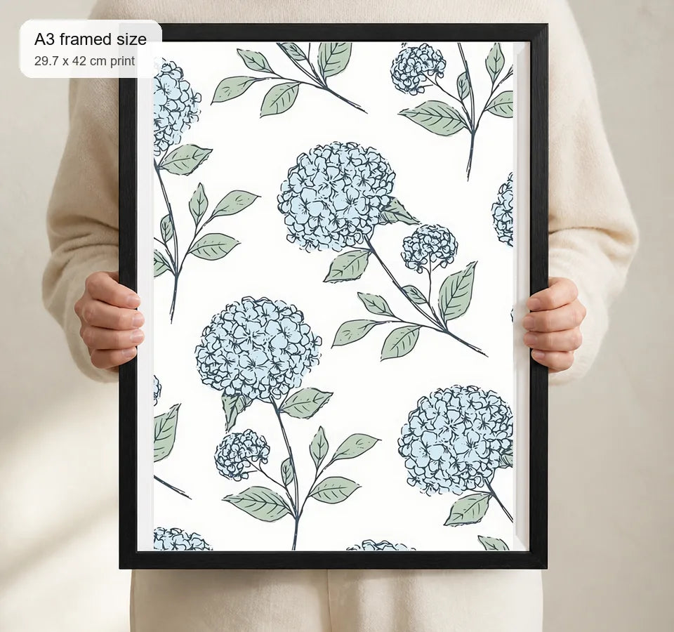 Size reference for A3 · Black Gallery Frame - gallery image 4 of 5