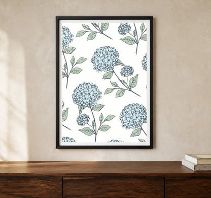 Product-focused lifestyle view of A4 · Black Gallery Frame - gallery image 1 of 5
