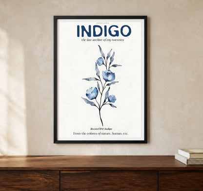 Product-focused lifestyle view of A4 · Black Gallery Frame - gallery image 1 of 5