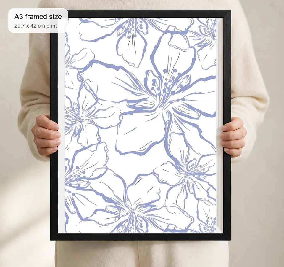 Size reference for A3 · Black Gallery Frame - gallery image 4 of 5