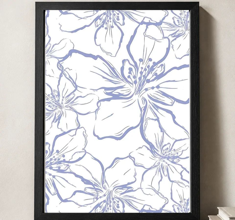 Styled close-up of A4 · Black Gallery Frame - gallery image 3 of 5