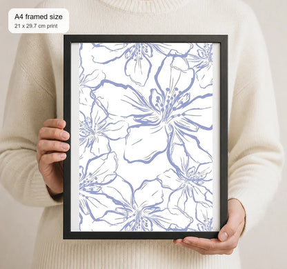 Size reference for A4 · Black Gallery Frame - gallery image 4 of 5