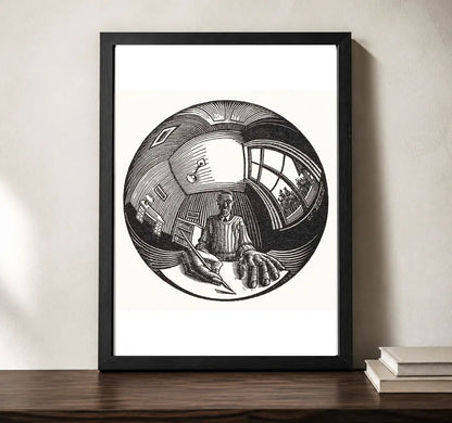 Clean studio product view of A4 · Black Gallery Frame - gallery image 2 of 5
