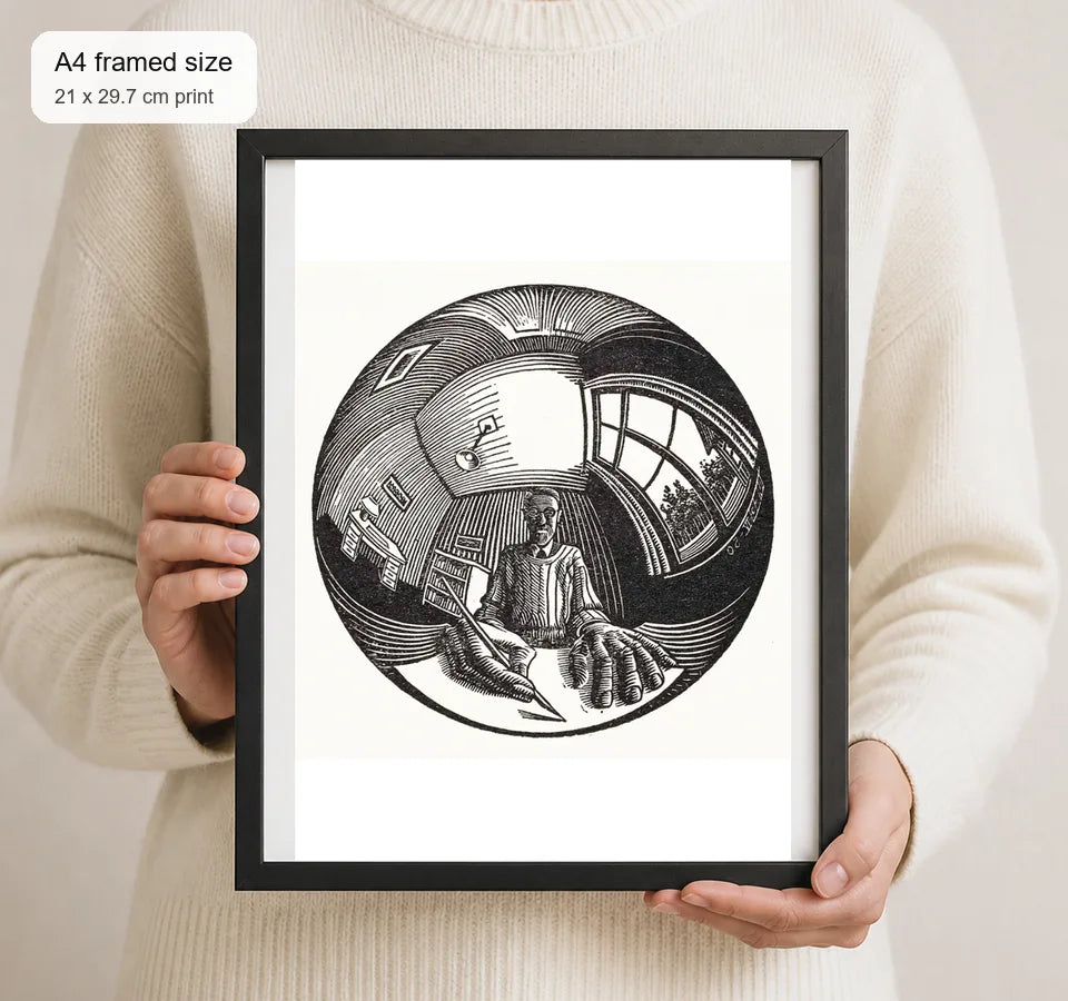 Size reference for A4 · Black Gallery Frame - gallery image 4 of 5
