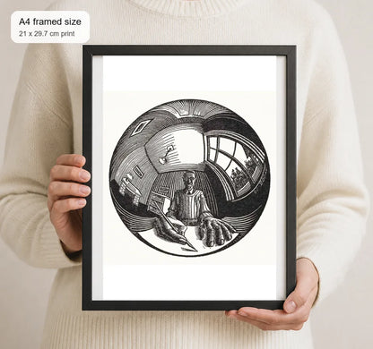 Size reference for A4 · Black Gallery Frame - gallery image 4 of 5