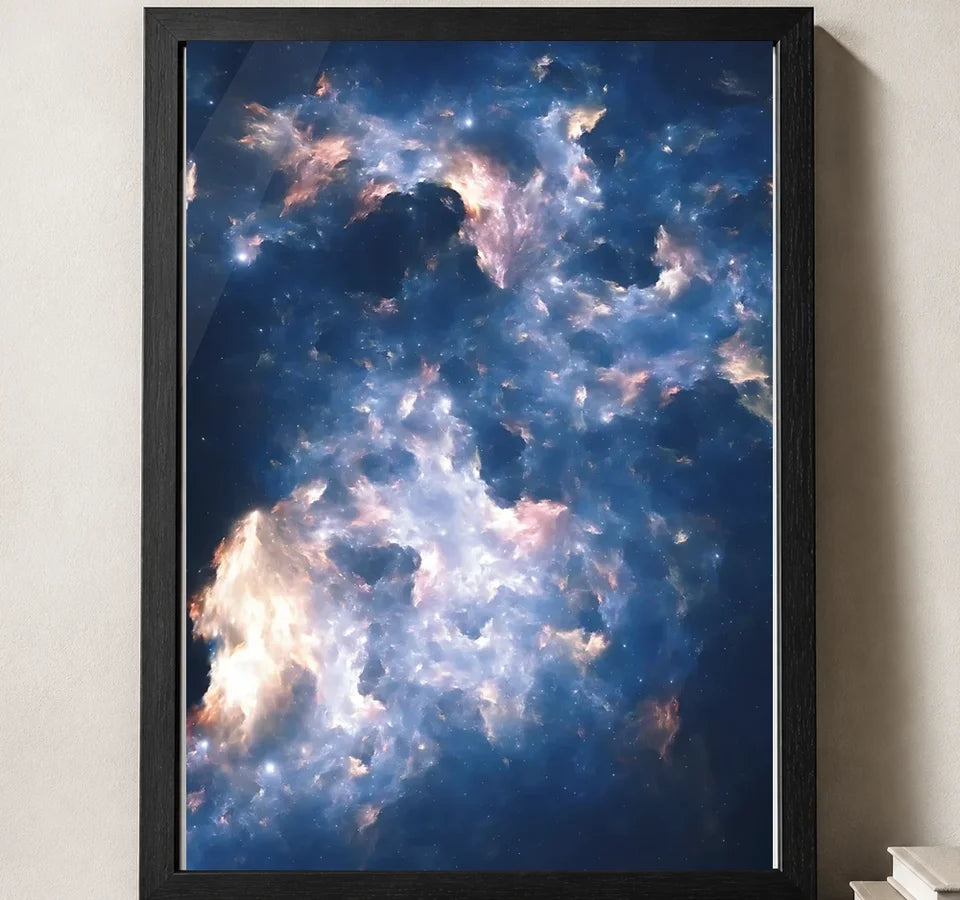 Styled close-up of A4 · Black Gallery Frame - gallery image 3 of 5