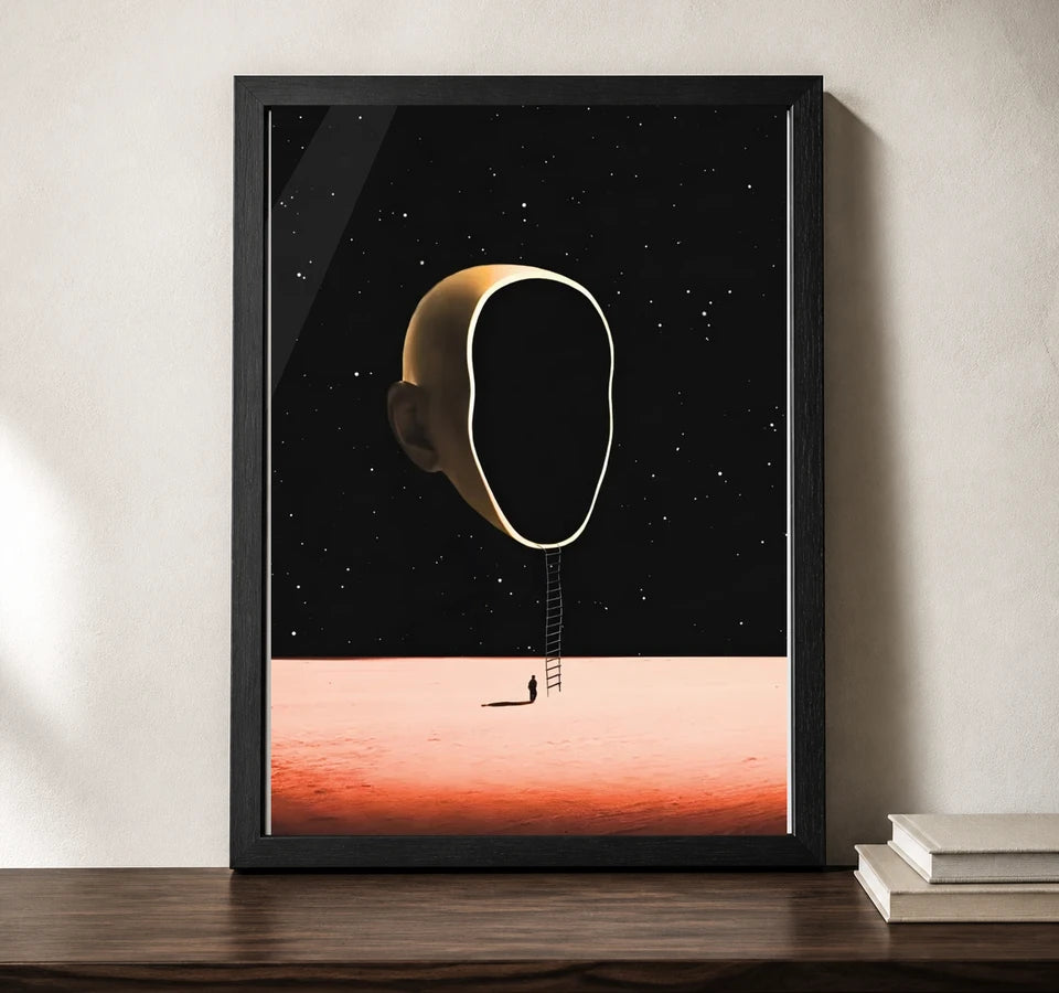 Clean studio product view of A4 · Black Gallery Frame - gallery image 2 of 5