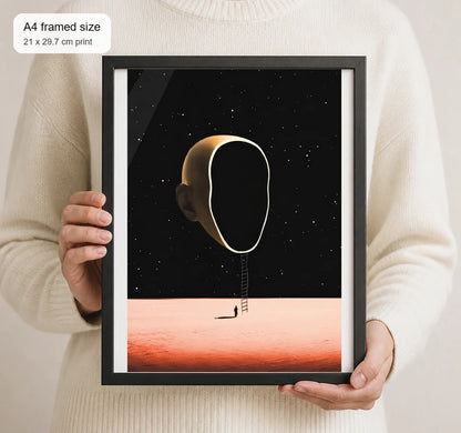Size reference for A4 · Black Gallery Frame - gallery image 4 of 5