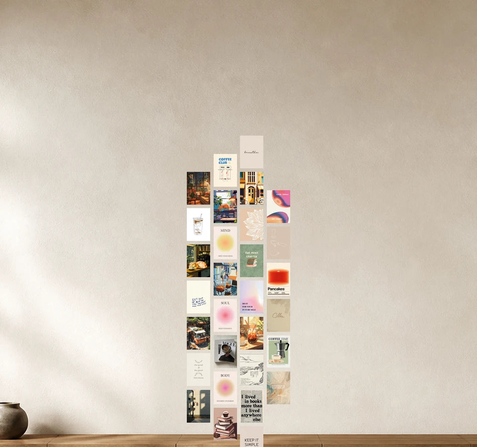 Styled close-up of A5 · 30 posters - gallery image 3 of 5
