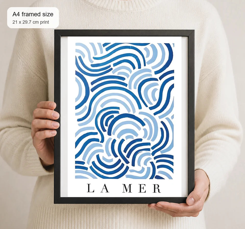 Size reference for A4 · Black Gallery Frame - gallery image 4 of 5